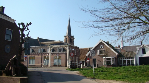 Container huren Kockengen Ophaalbrug in het dorpje Kockengen