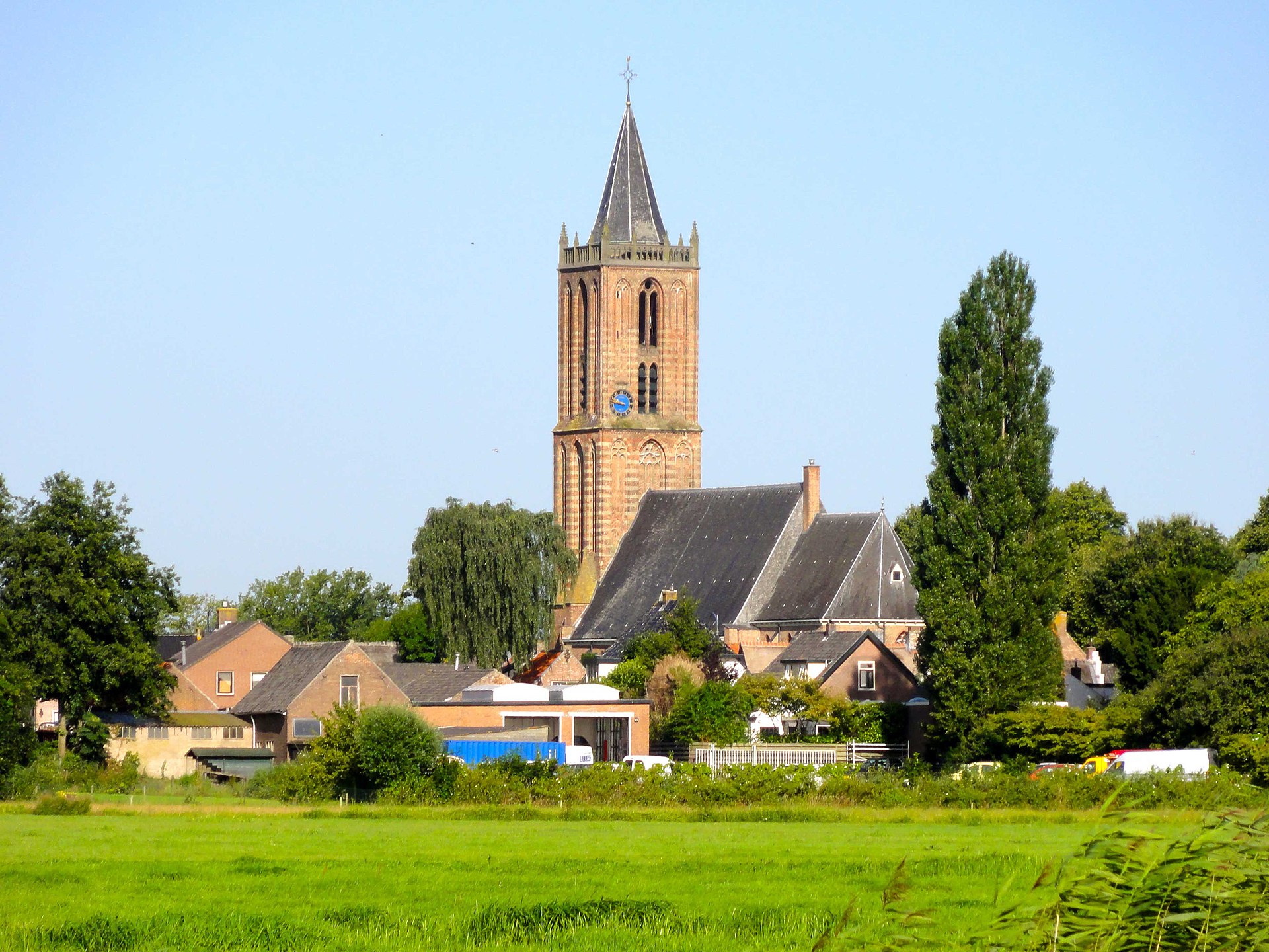 Container huren Eemnes Kerk in Eemnes