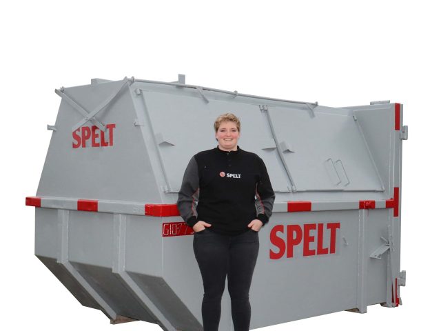 photo of 10m³ gesloten container – grof afval