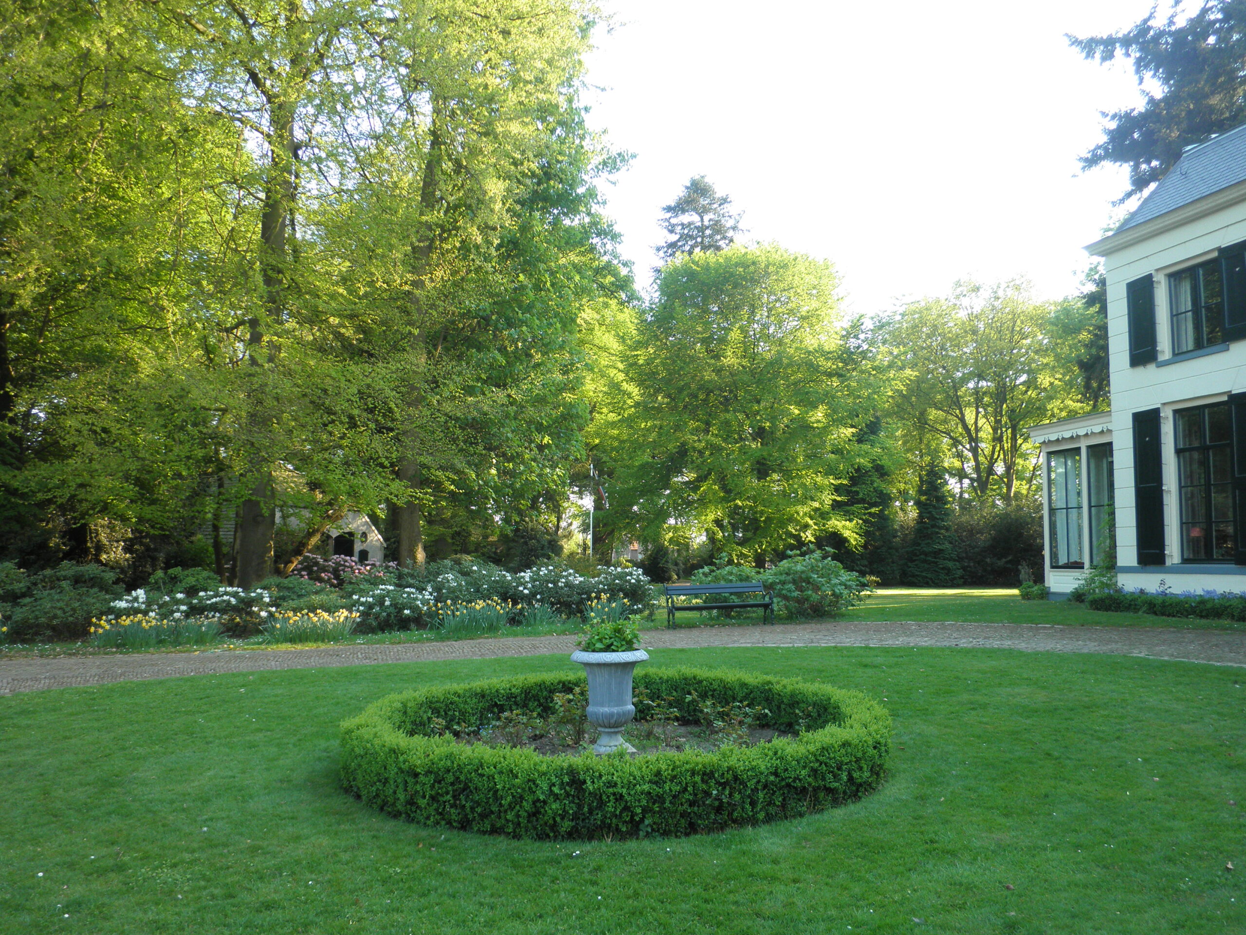 Achterhoek foto van een straat in Bussum