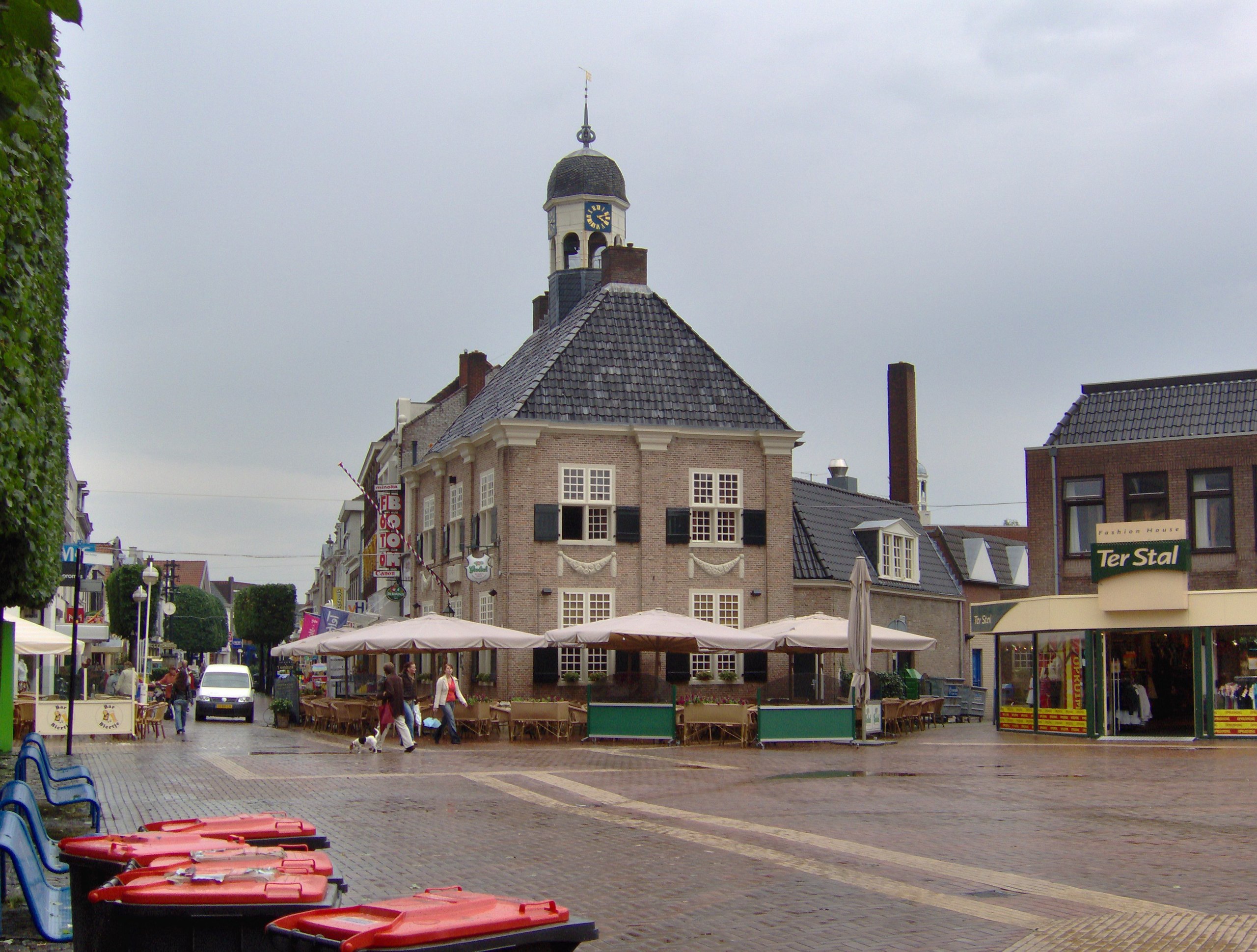 Foto van de Koormarkt in Almelo centrum